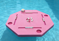 Tables de Mahjong Pliantes Personnalisables en EVA Imperméable, Luxe Moderne, Fourniture Directe Exclusive pour Fêtes à la Piscine