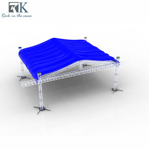 Concert Roof Truss Aluminum Alloy Movable Stage Truss Structure for Exhibitions and Truss Displays - Product Image 1