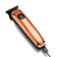 Tondeuse à cheveux professionnelle sans fil USB Lanumi NK-959 pour homme, en acier inoxydable, avec écran LCD, rapide, pour la maison et l'hôtel