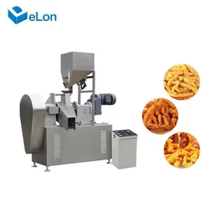 Best price fried corn snacks food kurkure making machine / plant / extruder form Phenix Machinery