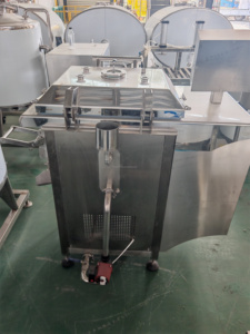 Tự động pho mát dây chuyền sản xuất <span class=keywords><strong>Mozzarella</strong></span> pho mát <span class=keywords><strong>curd</strong></span> nấu ăn và kéo dài thiết bị - Product Image 6