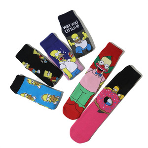 Chaussettes montantes unisexe en coton, motif licorne et <span class=keywords><strong>Sonic</strong></span>, style sport, vente chaude - Product Image 5