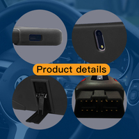 HAMZOR 666 Scanner de diagnostic automobile OBD2, outil de diagnostic de tous les systèmes pour véhicules 12V/24V
