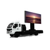 Écran LED mobile sur remorque géante P3 P5 P6, écran publicitaire mobile pour remorque de camion