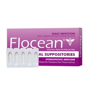 Suppositorie Idratanti Intime, Cura Antibatterica <span class=keywords><strong>per</strong></span> la Vulva, Idratazione Vaginale, Cura Intima - Product Image 1