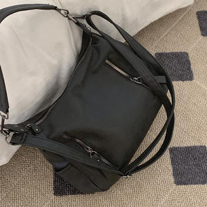 Sac fourre-tout vintage Maillard pour femme en PU, grande capacité, avec fermeture éclair, sac à bandoulière, doublure en polyester, design de niche, style tendance - Product Image 6