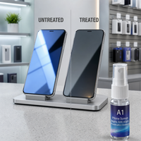 Protecteur d'écran liquide de qualité industrielle A1, nano micro-silice, essence céramique invisible modifiée anti-rayures, Guangdong