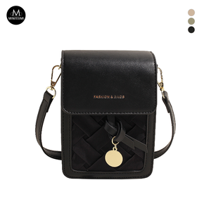 <span class=keywords><strong>Sac</strong></span> à main carré élégant en cuir PU pour femme, mini <span class=keywords><strong>sac</strong></span> à chaîne, directement de l'usine - Product Image 3