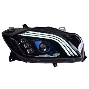 SJC ไฟหน้ารถสำหรับ Mercedes Benz ML350 ML320มล. W166 LED 2012-2015สำหรับ Maybach สไตล์ Maybach ไฟสำหรับวิ่งกลางวันอุปกรณ์ตกแต่งรถยนต์ - Product Image 4