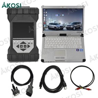 Interface JLR DoIP VCI d'origine, diagnostic JLR SDD Pathfinder, reprogrammation J2534, OBD II Auto avec ordinateur portable CF53
