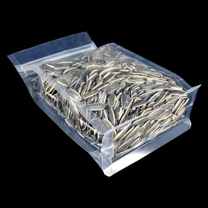 Bolsa de plástico transparente con cierre de cremallera para alimentos secos, bolsa de embalaje para comida de Chocolate, 8oz - Product Image 5