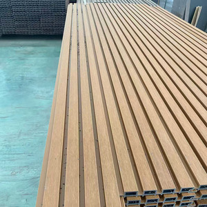 Mur à lattes 219x26mm facile à assembler, fabriqué en Chine, résistant aux UV, testé selon la classification de la gradation grise de grade 4.5 - Product Image 1