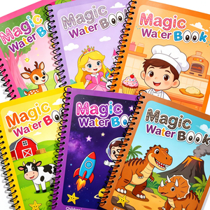 Libro da Colorare ad Acqua con Tema Animali e Natura <span class=keywords><strong>per</strong></span> Bambini 4-6 Anni, Puzzle Magico Personalizzato - Product Image 5