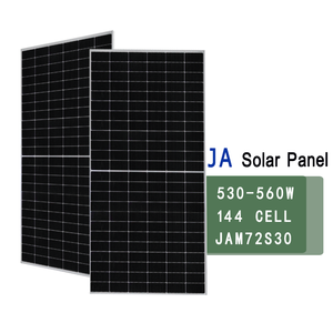 Panneau solaire monocristallin demi-cellule MBB haute efficacité 555W, module solaire PERC 11BB avec un <span class=keywords><strong>LCOE</strong></span> inférieur pour les projets solaires commerciaux - Product Image 1