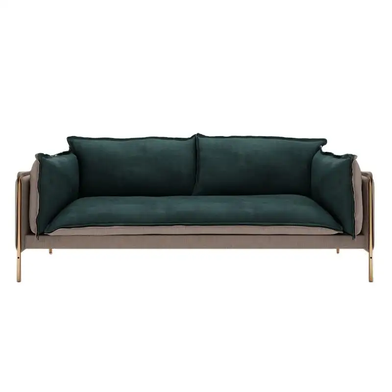 Современная мебель для гостиной, комплект диванов, одно сиденье, Трехместный удобный мягкий диван для дома