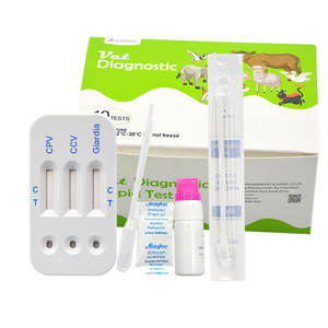 Cpv-ccv-giardia kit teste rápido <span class=keywords><strong>cdv</strong></span> canino parvovírus antígeno kit - Product Image 2