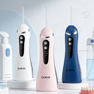 ดีไซน์ใหม่ 360 °   เครื่องฉีดน้ำทำความสะอาดฟันแบบพกพา หัวฉีดหมุนได้ ขนาด 0.6 มม. สำหรับใช้ในบ้าน - Product Image 1