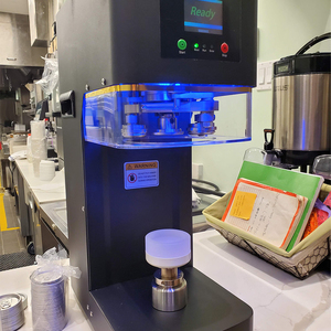 Máy đóng nắp lon tự động bằng nhựa phổ biến cho sinh tố - Product Image 2