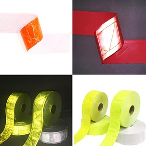 <span class=keywords><strong>Ruban</strong></span> réfléchissant microprismatique résistant au froid, bande en PVC vinyle imperméable, <span class=keywords><strong>ruban</strong></span> de sécurité 50 mm RA 600, rouleau - Product Image 4