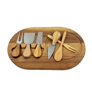Acacia <b>Wood</b> Cutting Board 31x20x1.5cm Rectangle For Fruit And Meat <b>Slicing</b> Home Picnic Use - Product Image 2
