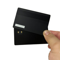 Carte bancaire métallique sans contact couleur rose miroir avec puce EMV, fonction de paiement par contact, NFC et bande magnétique pour gravure laser