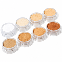Poudre libre pour carnations du Moyen-Orient, fini mat doux, longue tenue, poudre fixatrice translucide, nuances bronzées banane