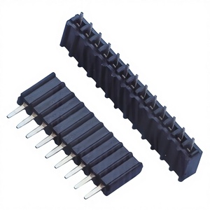 Connecteurs FFC FPC (Flexibles Plats) en plastique à extrémité ondulée, fiche femelle droite à rangée unique 2,54 mm, hauteur 8,5 mm, fournisseur Vietnamien - Product Image 1