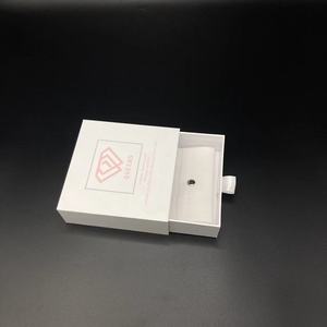 Biểu Tượng Tùy Chỉnh Sang Trọng Các Tông Đồ Trang Sức Bao Bì Hộp Nhỏ In Màu Trắng Ngăn Kéo Với Trượt Nông Thẻ Tái Chế Giấy Nghệ Thuật - Product Image 4