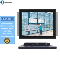 Écran tactile TFT LCD à matrice active de 15,6 pouces, haute luminosité, lisible en plein soleil, 1920x1080, étanche IP65, résistant à la poussière