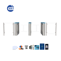 Wancartoon Barrière Optique Automatique QR Lecteur de Code Sécurité RFID Mécanisme Électronique Vitesse Trépied Tourniquet Porte