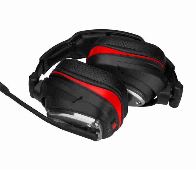 Wireless with Microphone 2.4G USB Gaming Headphone for Laptop Computer PS4 XBOX