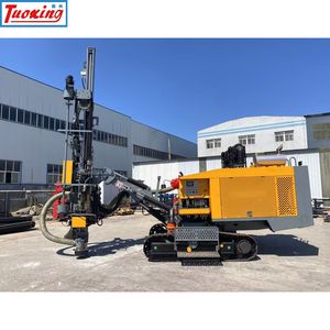 מקדחת DTH של טואושינג, מכונת קידוח לחורי פיצוץ במכרות תת קרקעיים, מכונת קידוח פנאומטית על זחלים לחורי DTH - Product Image 5