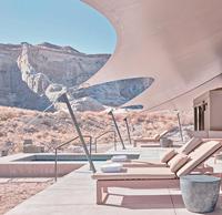 Maison de villégiature à faible entretien de 83 m² avec 2 chambres, tentes de glamping de luxe, bâtiments de villas