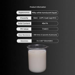 Sơn phun XJD-A200 nước dựa trên vecni mực bóng thấp bao gồm vecni gốc nước mờ - Product Image 2