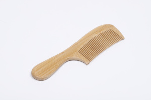 Sisir Rambut Kayu Alami Berbagai Ukuran Anti Statis Aroma Kayu Cendana Bambu Sisir Kayu Penyisir Rambut - Product Image 3