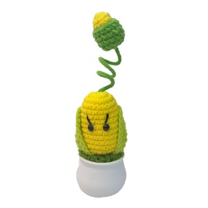 Adornos de Maceta Tejidos a Mano de la Serie Plants Vs. Zombies, Lindos y Originales - Product Image 5