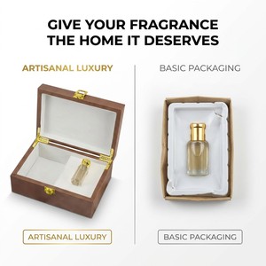 Caja de Perfume de Madera de Lujo Landy, Caja de Embalaje para Aceite Esencial <span class=keywords><strong>y</strong></span> Aceite de Oud con Logotipo Personalizado, Caja de Regalo con Forro de Terciopelo, Embalaje al por Mayor - Product Image 5