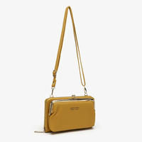 Penjualan laris dompet wanita rangka tas bahu kecil Clutch harga grosir dompet wanita mewah dompet wanita