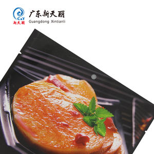 Sacs à fond gousseté à fermeture personnalisée, sacs debout, emballage de chips de pommes de terre, <span class=keywords><strong>sac</strong></span> en mylar avec trou de suspension - Product Image 4