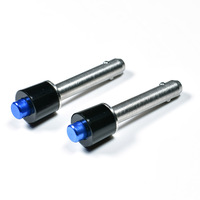 Goupille à bille à dégagement rapide en acier au carbone galvanisé à chaud de 12 mm et 16 mm, robuste, pour systèmes de rayonnage et d'étagères d'entrepôt