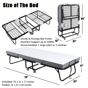 Divano <span class=keywords><strong>Letto</strong></span> Pieghevole da Interno con Materasso in Tessuto Traspirante e Tubo Resistente - Stile Migliorato, Vendita all'Ingrosso - Product Image 3