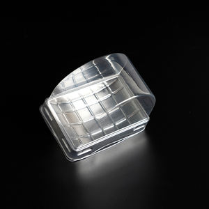 กล่องบรรจุภัณฑ์พลาสติก PET ปรับแต่งได้สำหรับใช้ในอุตสาหกรรมอาหารและพิซซ่าม้วนขนมปังสวิส - Product Image 1