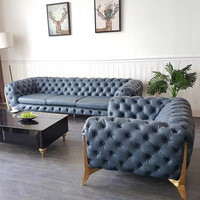 Moderne minimaliste lumière luxe style designermobilier de maison luxe mode vente ensemble canapé sectionnel salon canapé