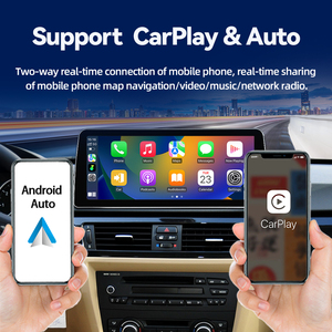 Qualcomm 662วิทยุติดรถยนต์4GB + 64GB 10.25 "/12.3" สำหรับ BMW 3ชุด E90 E91 E92 E93(05-12) เครื่องเล่นมัลติมีเดียไร้สายและแอนดรอยด์อัตโนมัติ - Product Image 2