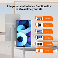 Televisor Portátil de 21.5, 24, 27 y 32 Pulgadas, TV HD, Smart TV con Android, Pantalla LCD Táctil Interactiva, Inalámbrica, Móvil y Recargable