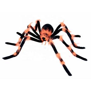 30 "cadılar bayramı dekorasyon dev renkli gerçekçi korkunç tüylü örümcek sahne parti duvar süslemeleri renkli örümcek süslemeleri - Product Image 3