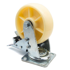 Premium Wear-Resistant Pu Trolley Wheels Pack Of 4 With Hardware 360 Degree Swivel And Anti-Skid Texture For Rolling Workbench - Product Image 4