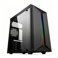 Boîtier PC Mini Tour ATX MicroATX ITX 305mm GPU 150mm Refroidisseur CPU RGB Châssis d'ordinateur de jeu en stock