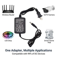 Adaptador de Corriente de 5V 2A 10W AC/DC con Certificación CE, Fuente de Alimentación Conmutada para Cámara CCTV, Router, TV Box, Tira LED