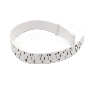 Pulsera de tamaño ajustable <span class=keywords><strong>barata</strong></span>, herramienta de medición de cinta métrica, brazalete de plástico - Product Image 5